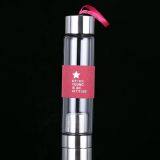 Wholesale Custom Glass Water Bottle With Sleeve thumbnail-3
