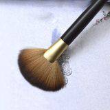 Individual Customize Synthetic Hair Fan Brush Makeup Brush thumbnail-1