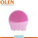 Mini Portable OLEN 2020 Waterproof Sonic Face Cleansing Washing Machine Massage Brush Electric Silicone Facial Cleanser Brush thumbnail-2