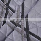 Patchwork Reversible Queen 90gsm Microfiber Fabric Quilt Bedspread Set thumbnail-4