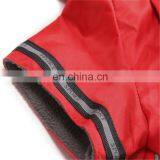 Solid Color Winter Cold Protection Reflective Hat Coat Pet Dog Raincoat With Hood thumbnail-3