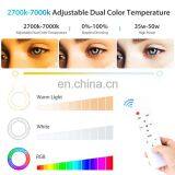 Tik Tok Ring Light 18 Inch Rgb Color LED Dimmable Light Photography Remote Control Selfie Ring Lamp With 2.1m Tripod thumbnail-7