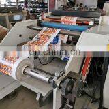 Sticker Label Three Die Cutting Machin Computer Cold Stamping Label Printing Press Machine thumbnail-5