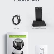 2 in 1 Wireless Charger for Samsung Watch3 Active2 LET Blluetooth Galaxy Buds Fast Charger Stand thumbnail-2