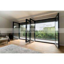 Safety Aluminum Glass Folding Bifold bi Folding Door