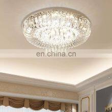 High Quality Modern Style Indoor Living Room Blue Crystal Ceiling Pendant Lighting thumbnail-2