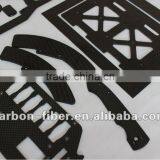 High Quality 3mm Streamlined Carbon Fiber Lower Chassis