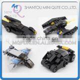 Mini Qute DECOOL 4pcs/set Marvel Avenger Super Hero Spiderman Chariot Building Block Action Figure Educational Toy NO.7004-7007