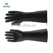 Morntrip Multicolor Long Sleeve Warm Industrial Rubber Latex Household Gloves With Flock Dipped thumbnail-4