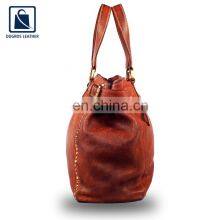 Wholesale High Quality Luxurious Fashion Genuine Leather Women Handbag thumbnail-4