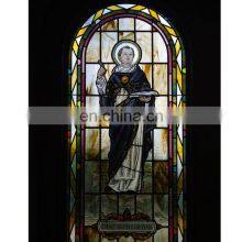 Custom Pictures Patterns Church Art Glass Insulated Tempered Tiffany Decorative Stained Glass Panels thumbnail-3
