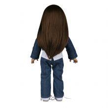 Soft Enamel Simulation Baby Doll 18 Inches Reborn American Girl Doll Can Change at Will Toy Doll thumbnail-5