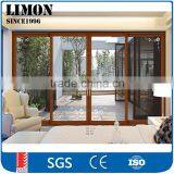 Aluminum and Wood Composite Slidng Door for Balcony thumbnail-1