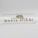 Solid Acrylic Block, Brand Sign Block, Clear Acrylic Block With Logo Printing