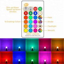 Indoor Decoration Remote Control 5W E27 RGB SMD LED Smart Light Bulbs LED Bulb Light thumbnail-4