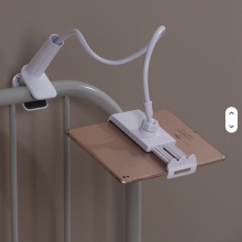 360° Lazy Phone Tablet Holder Bed Desk Stand Mount Bedside Phone Stand Tablet Smartphone Holder Bed Tablet or Phone Holder thumbnail-3