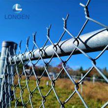 Diamond Metal Galvanized PVC Coated Chain Link Fence thumbnail-5