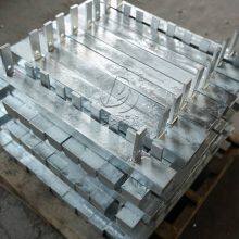 35kg Aluminum Alloy Sacrificial Anode for Anti - Corrosion of Sewage Tanks, Aluminum Anode With Iron Feet thumbnail-2