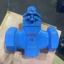 DN65 DN20 Threaded Plug Valve PN10 PN16 WCB Plug Valve Stainless Steel SS304 316 CF8 CF8M Threaded Plug Valve thumbnail-3