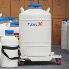El Salvador Liquid Nitrogen Tank Floor Stand TcCryo Laboratory Cell Storage Tank Trolley thumbnail-5