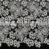 2016 New Design Milk Silk 100% Polyester Chemical Lace Water Soluble Embroidery Lace Textile for Dress thumbnail-4