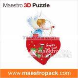 6PCS New Year Ornament 3d Puzzle Cupid thumbnail-1