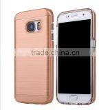 Luxury Hair Line PC Matte Texture TPU ShockProof Phone Case For Samsung S7 Cover Case thumbnail-4