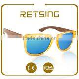 OEM Uv400 Lenes Polarized Wooden Sunglasses for Custom Logo Print/laser thumbnail-2
