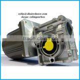 Aluminium Alloy NMRV025 Worm Gear Reduction dc Motor