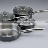 304 Transparant High Temperature Coating Stainless Steel Casserole