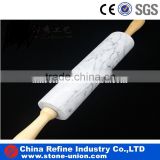 Wholesale Cheap Kitchen Marble And Wood Deluxe Rolling Pin
