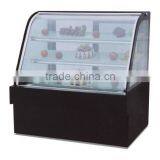 PK-JG-CW2000 Elegant Shape,Safe and Easy to Operate Cooling Scries for Supermarket Luxury Free Standing Double Arc Cake Showcase thumbnail-1