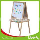 Zinc Plated School Classroom Used Display White Small Wooden Fodable Blackboard thumbnail-1