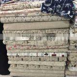 Linen / Cotton Fabric Printed Fabric for Curtain and Spread thumbnail-1