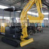 Mini Digger/2.2ton Mini Digging Machine/2.2ton Mini Excavator/earth Moving Rubber Crawler Excavator/mini Excavator 0.1m3 Bucket thumbnail-1