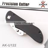SPEED RELEASE FOLDABLE UTILITY KNIFE, TWINE BOX CUTTER With Back Clip thumbnail-3