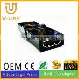 Travel Nice M/F Hdmi Adapter With Magnetic Loop thumbnail-1