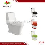 1034 bathroom One Piece Colored Ceramic Toilet Bowl                        
                                                Quality Choice