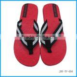 Rubber Flip Flop With Fabric Strap thumbnail-1