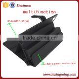 Flip Leather Tablet Cover Case for Ipad Air 2 Leather Case With Power Bank Holder