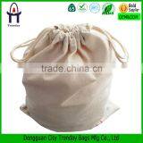 Organic Cotton Drawstring Bag for Storage Small Drawstring Gift Bag thumbnail-1