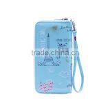 Guangzhou New Design PU Lady Zipper Around Wallet and Purses/Wholesale Fashion Gift thumbnail-2