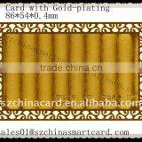 Gold Plated Stainless Steel Brass Metal Business Card