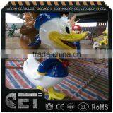 Fiberglass Donald Duck Statues Life-size Fiberglass Duck Sculpture Cartoon Character Statue