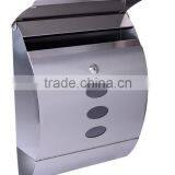 High quality stainless steel letter box mailbox with the clear window