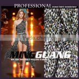2016 Latest Design Scuba Digital Leopard Print Fabric Manufacturer