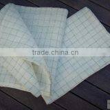 Plain Linen Checked Tea Towel thumbnail-1