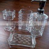 PS Display Soap Bottle Body Wash Plastic Bath Set Hotel thumbnail-2
