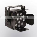 LED Wash Flat Light 12X12W LED Stage Color 12 6in1 RGBAW+UV