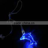 Led Flashing Dolphin Necklace thumbnail-1